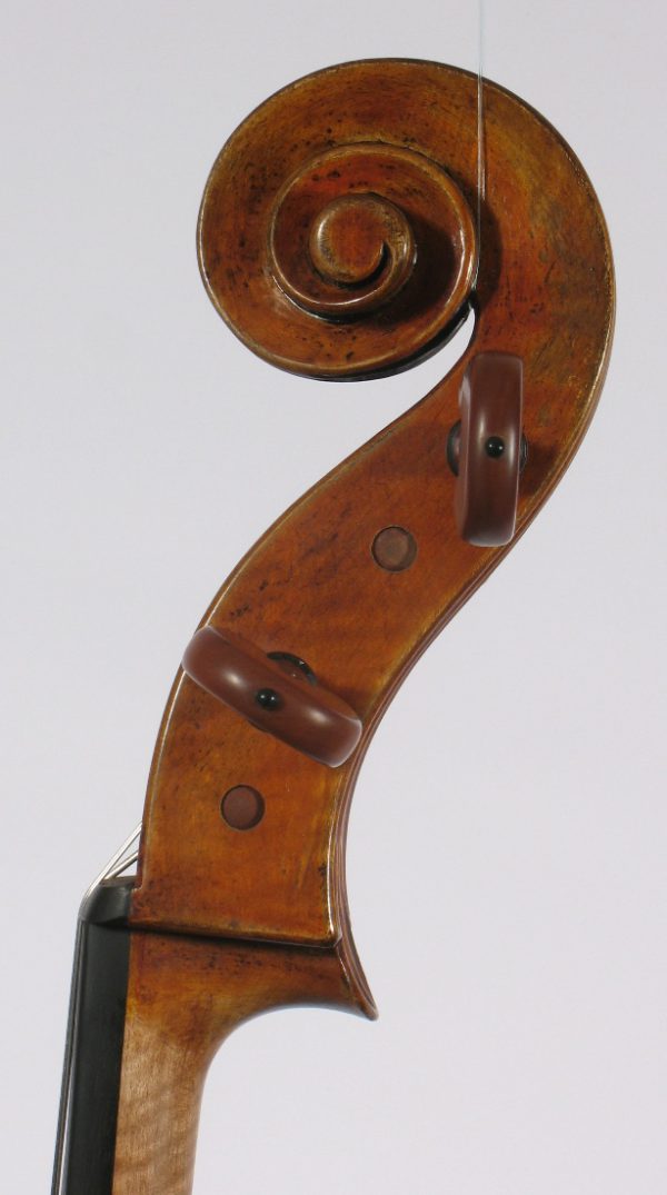 Marco Bosio Cello Scroll